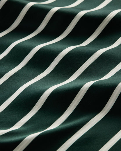 WASHABLE SILK PINSTRIPE PAJAMA TOP | Talbots