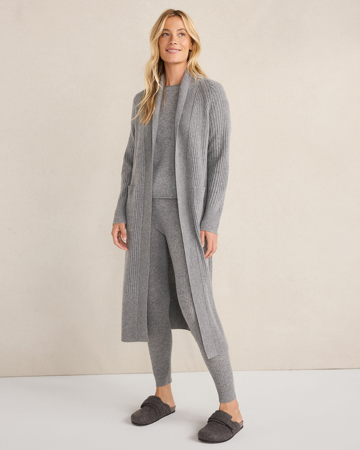 CASHMERE RIB KNIT LEGGINGS | Talbots