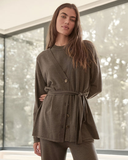 RELAXED JERSEY CARDIGAN | Talbots