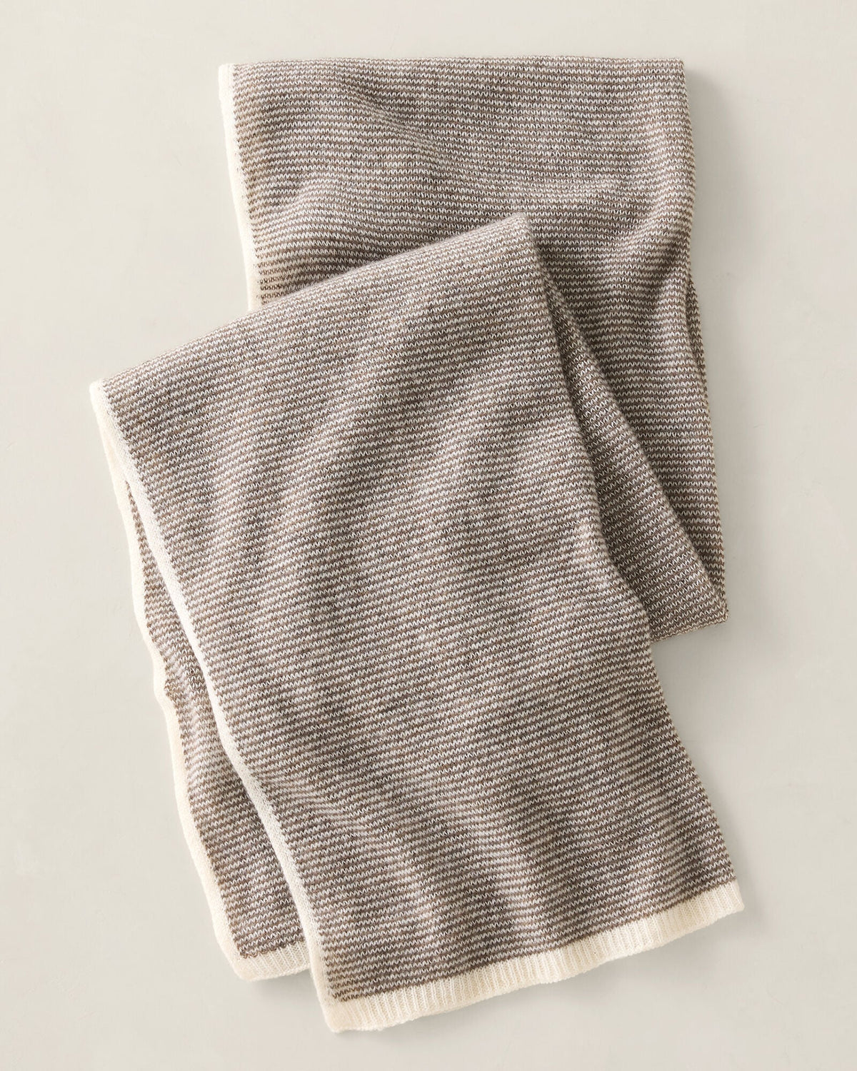 FEATHERWEIGHT CASHMERE STRIPED SCARF | Talbots