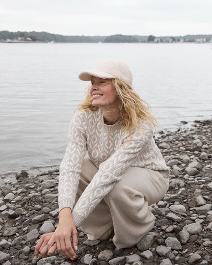 BOUCLE BASEBALL CAP | Talbots