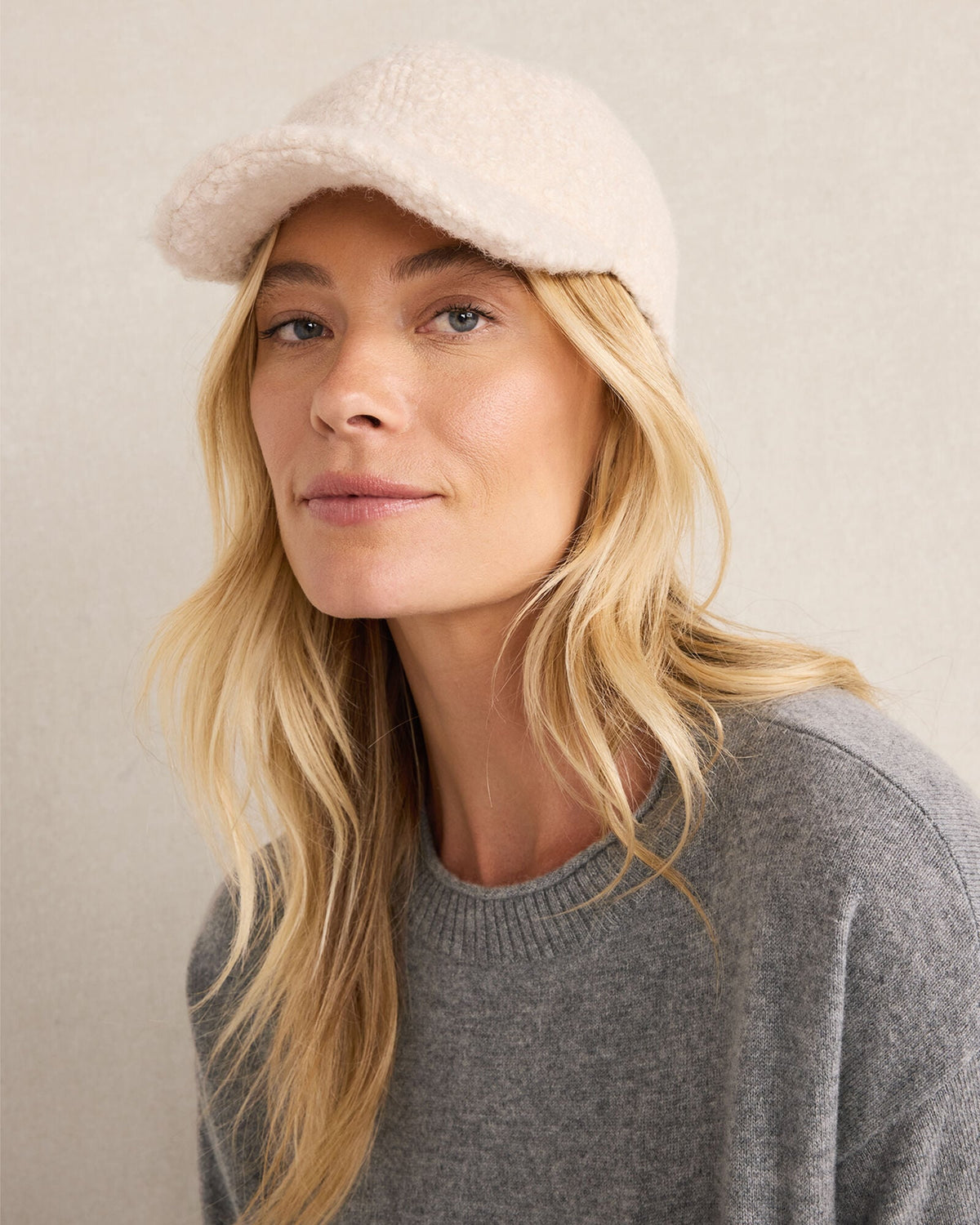 BOUCLE BASEBALL CAP | Talbots