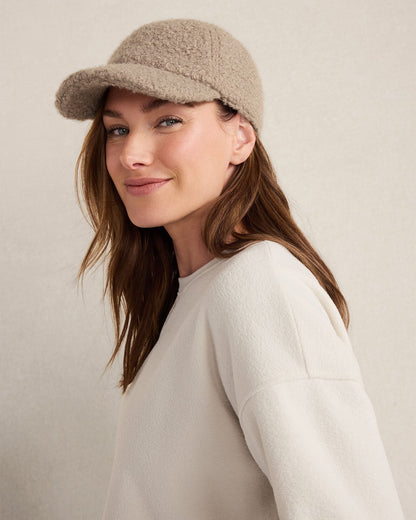 BOUCLE BASEBALL CAP | Talbots