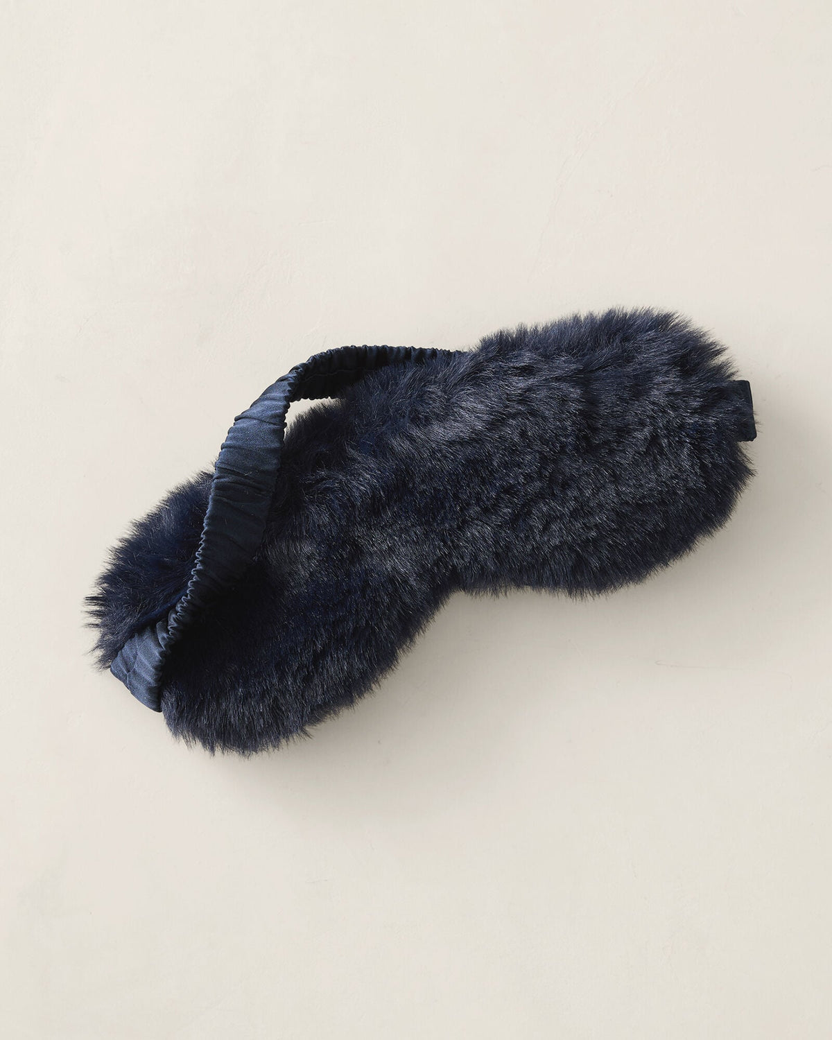 FAUX FUR + SILK EYE MASK | Talbots