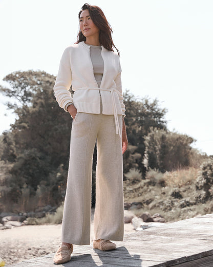 SHERPA AND LEATHER MOCCASINS | Talbots