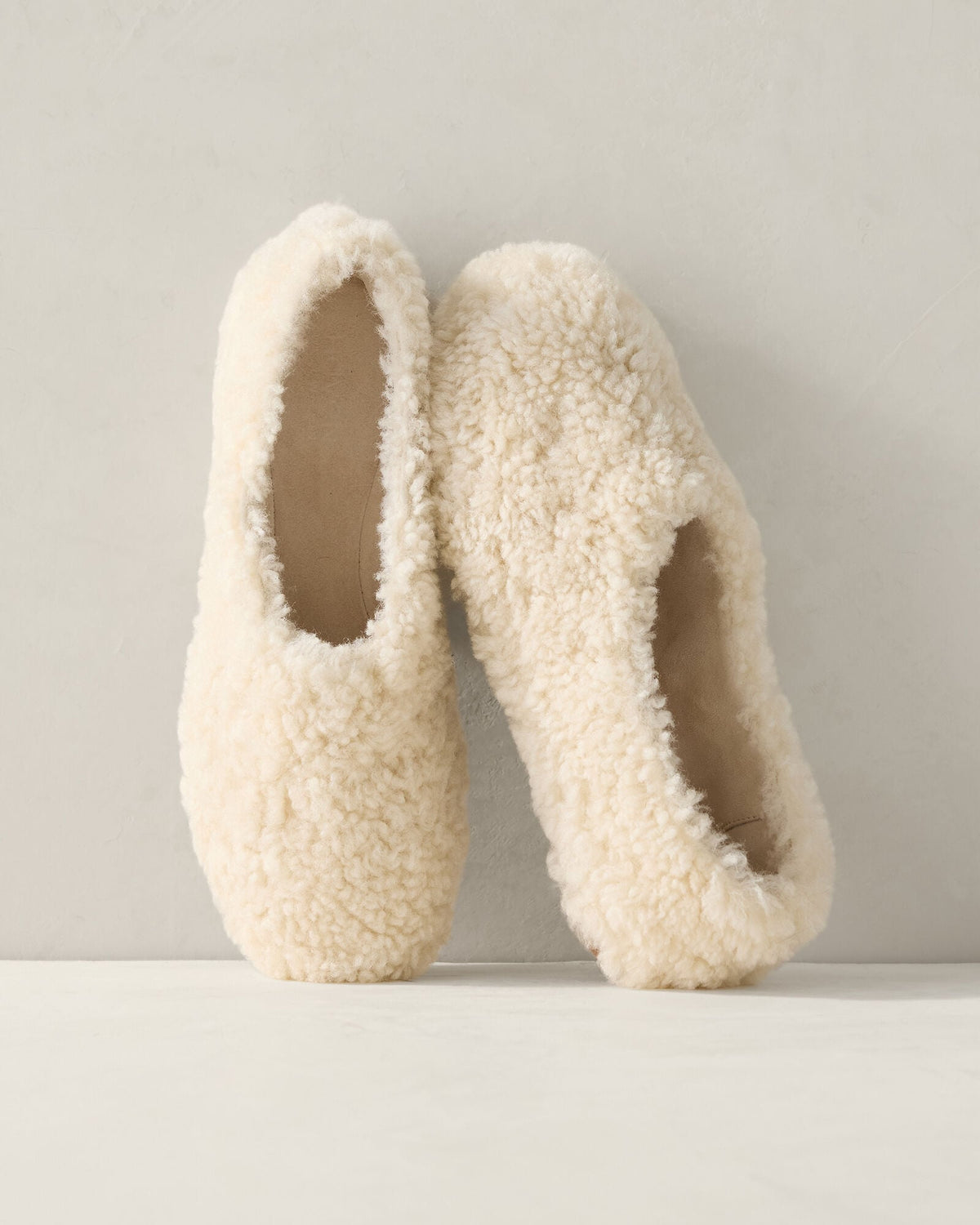 SHEARLING AND SUEDE SLIPPERS | Talbots
