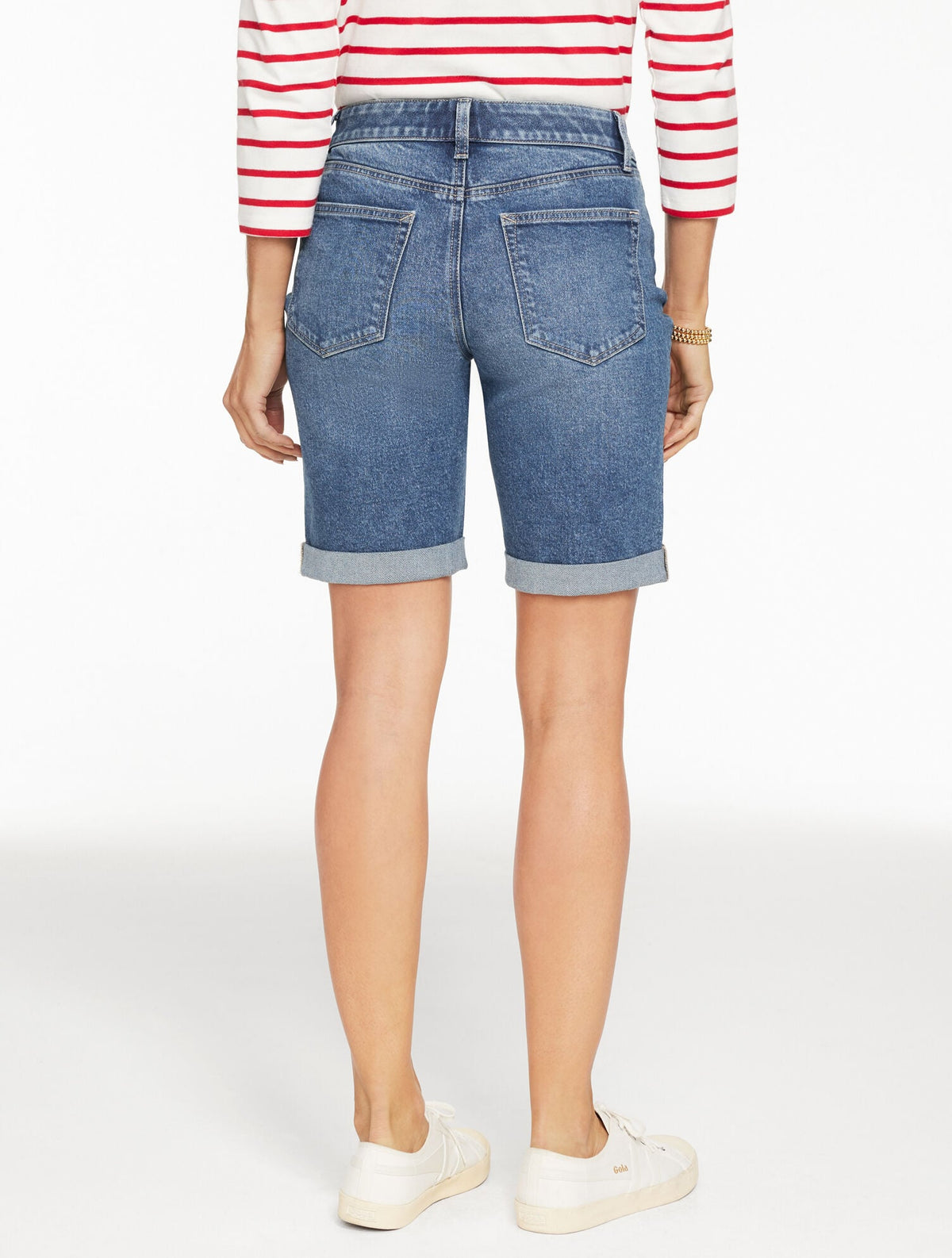 GIRLFRIEND DENIM SHORTS - EASTHAM WASH | Talbots