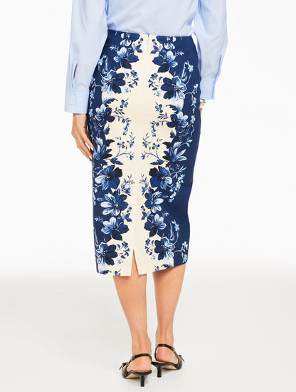 PENCIL SKIRT - EXQUISITE BLOOMS | Talbots