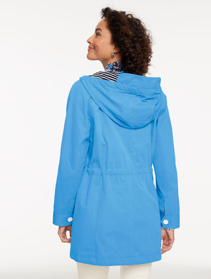 HOODED RAIN JACKET | Talbots