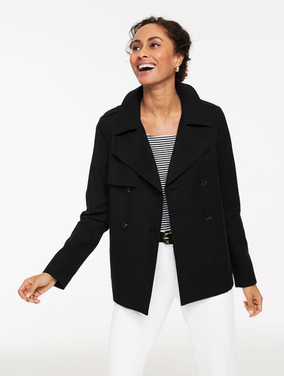SHORT TRENCH COAT | Talbots