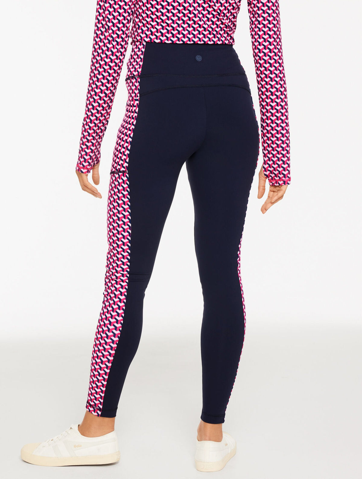 PERFORMANCE COMPRESSION LEGGINGS - GEO | Talbots