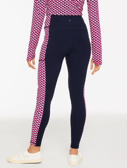 PERFORMANCE COMPRESSION LEGGINGS - GEO | Talbots
