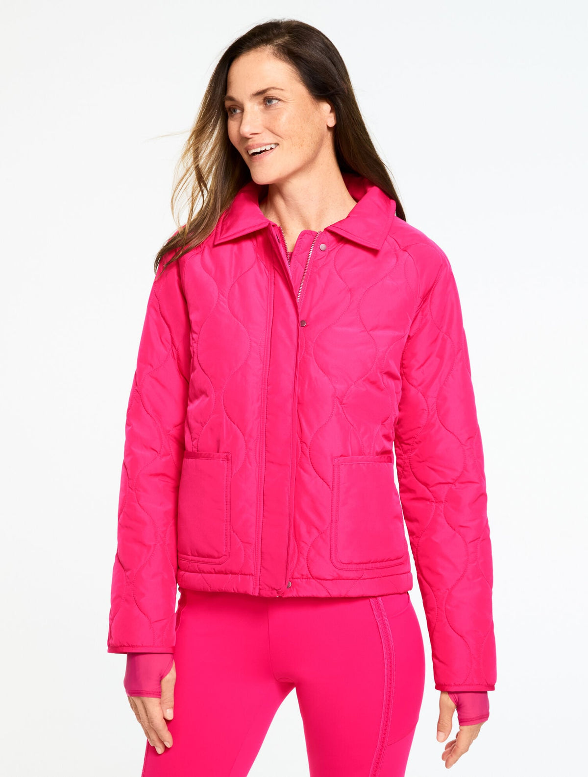 QUILTED BARN JACKET | Talbots