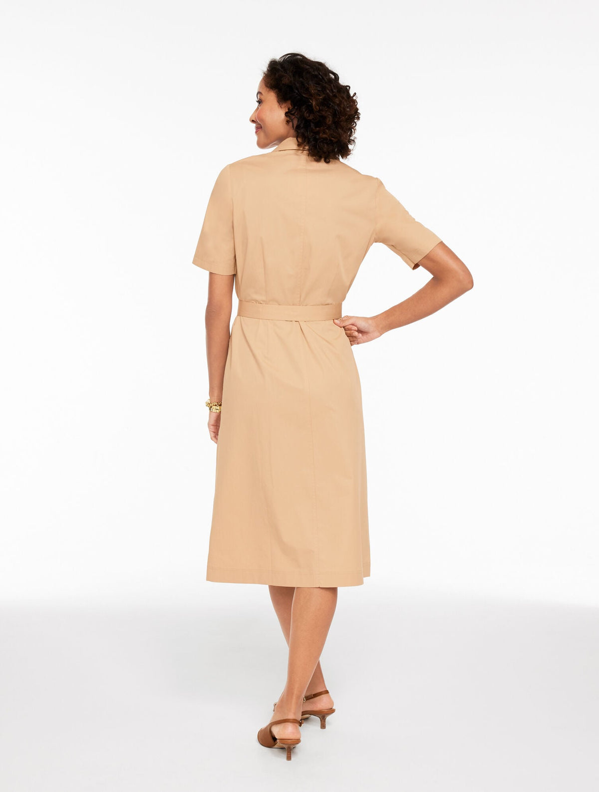 TWILL SHIRTDRESS | Talbots
