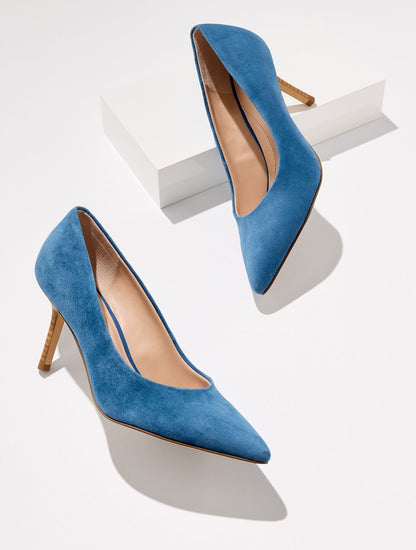 SASHA SUEDE POINTED TOE PUMPS | Talbots