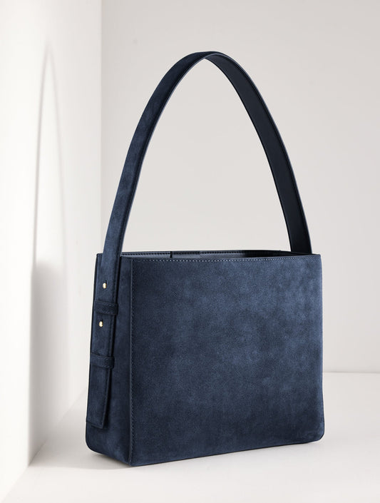 SUEDE BUCKET BAG | Talbots