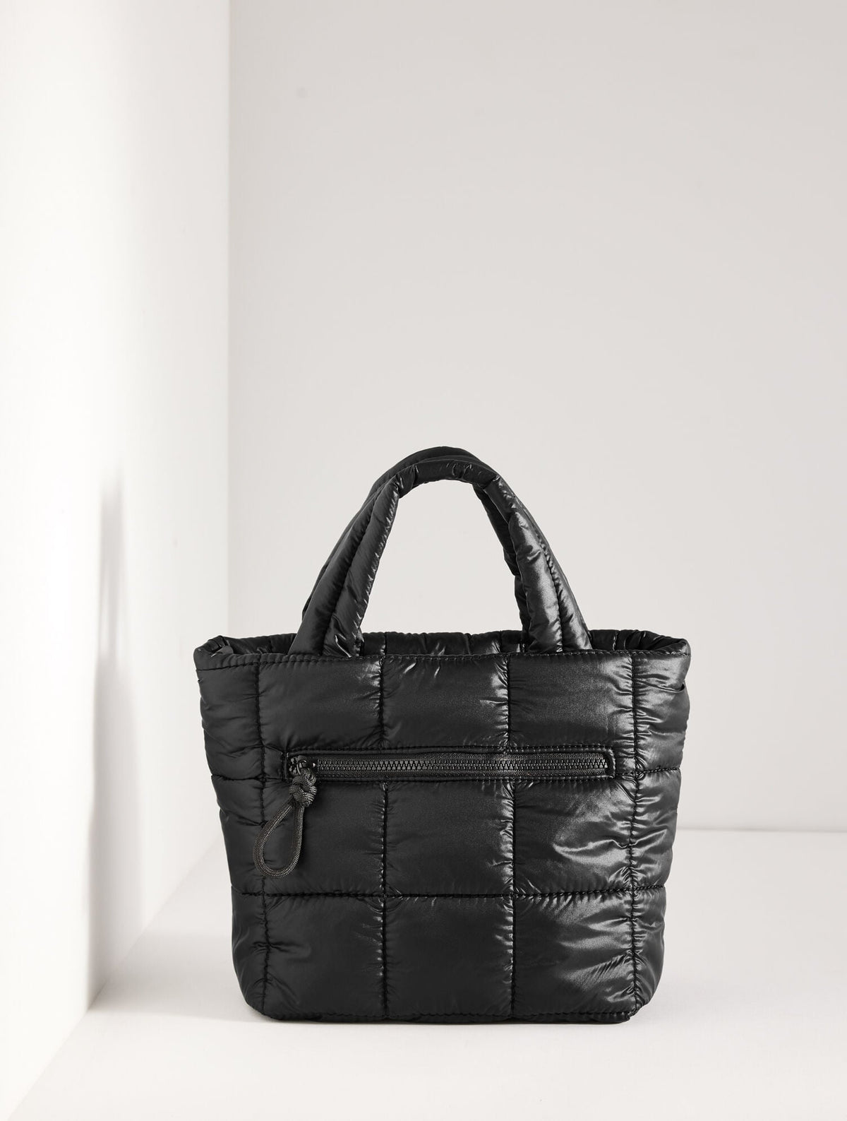 T BY TALBOTS QUILTED NYLON MINI TOTE | Talbots