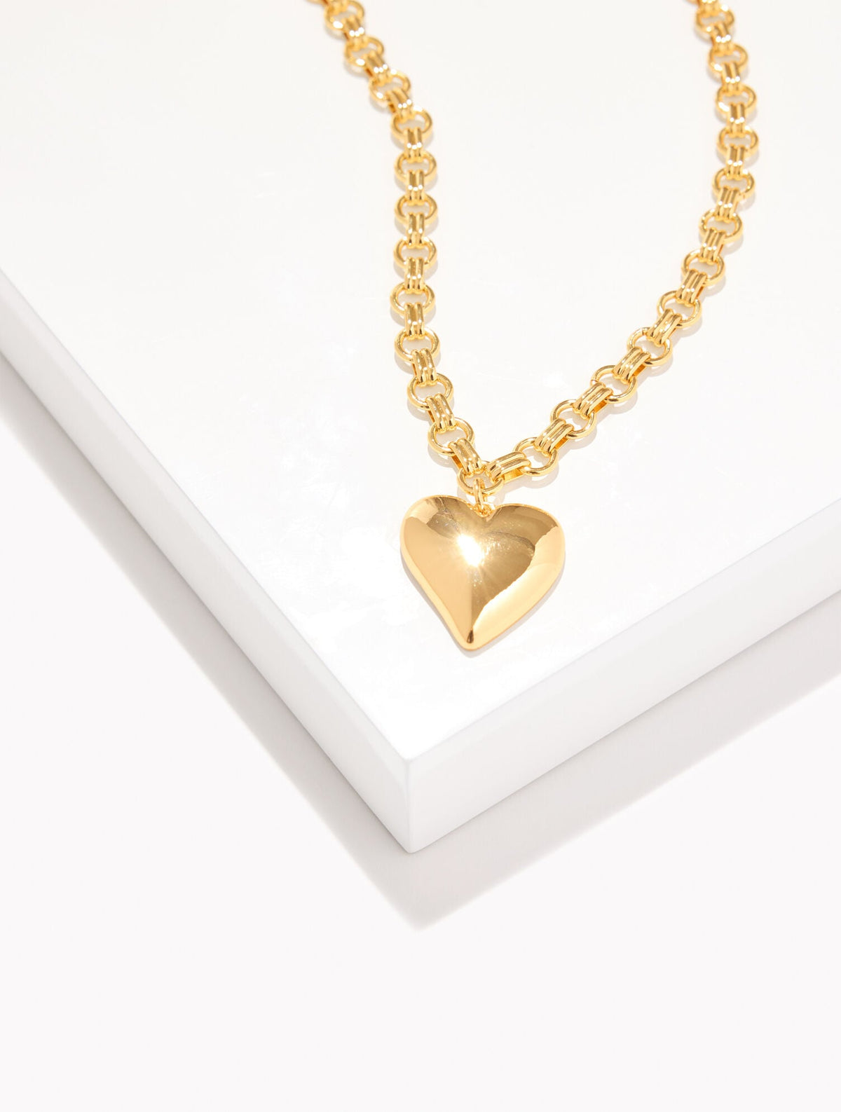 SOFT HEART PENDANT NECKLACE | Talbots