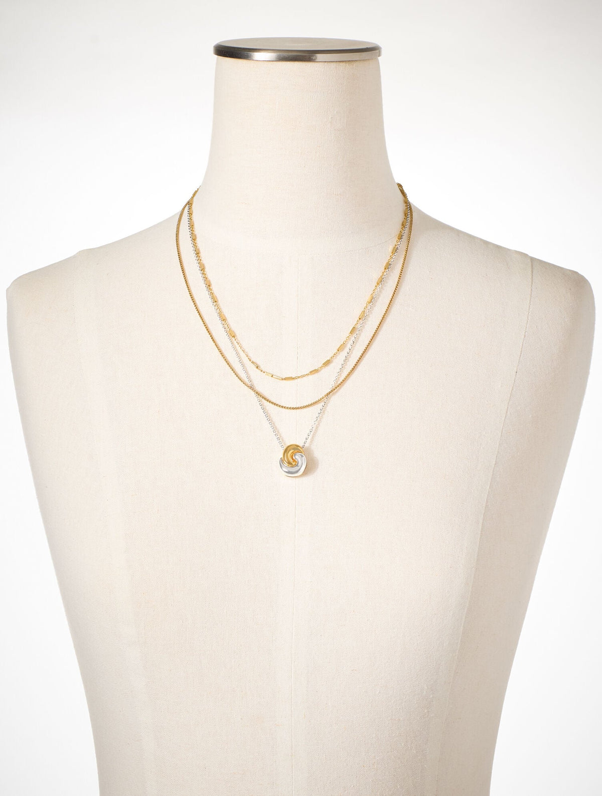 ROPE SWIRL LAYER NECKLACE | Talbots