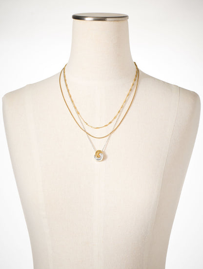ROPE SWIRL LAYER NECKLACE | Talbots