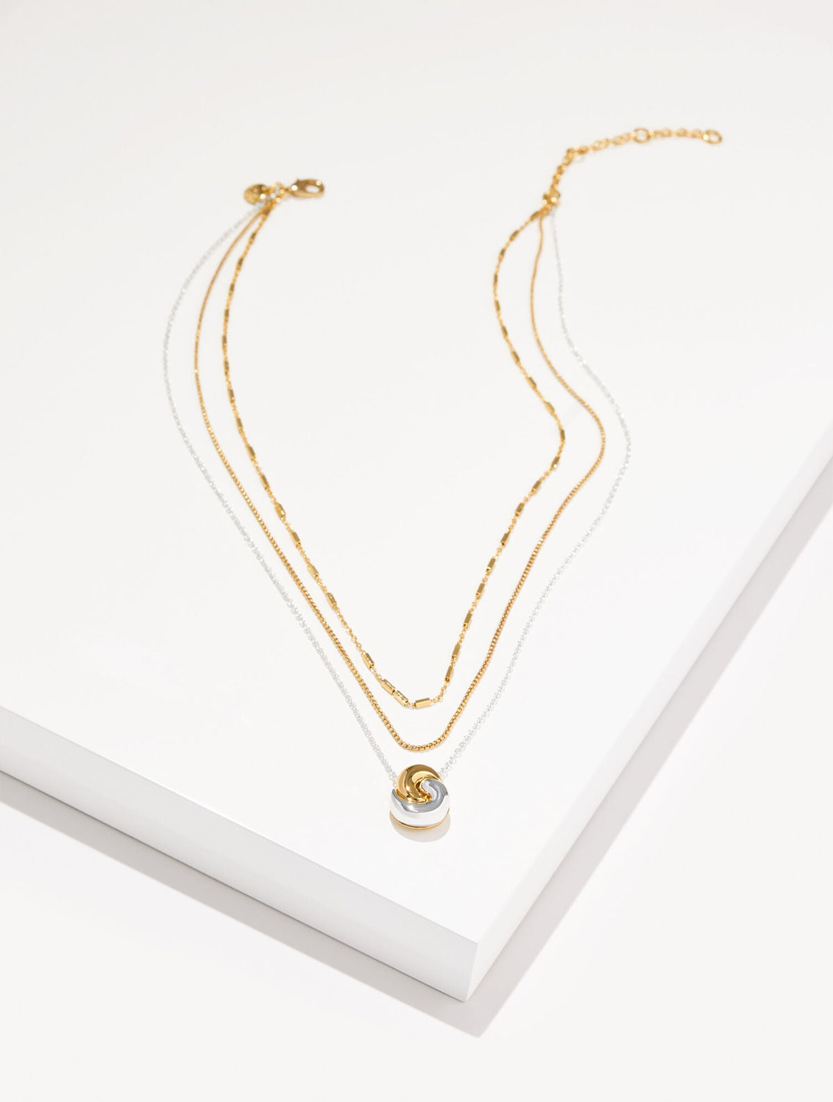 ROPE SWIRL LAYER NECKLACE | Talbots