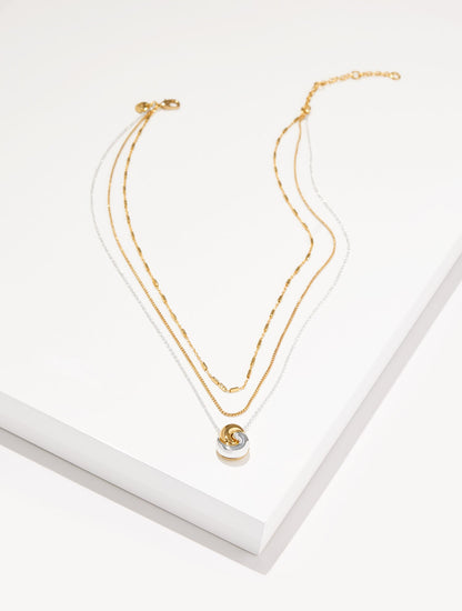 ROPE SWIRL LAYER NECKLACE | Talbots