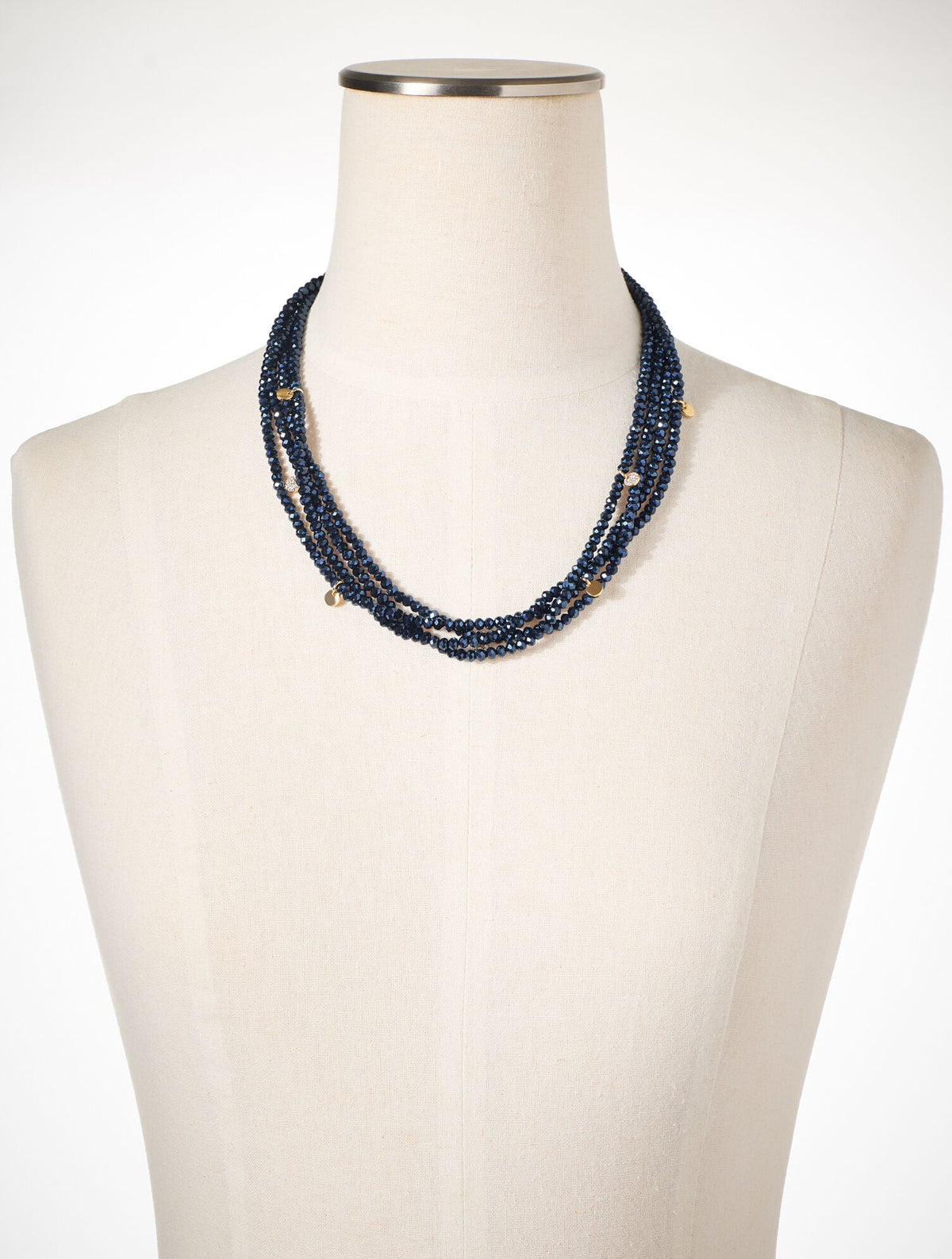 ADARA BEADED LAYER NECKLACE | Talbots
