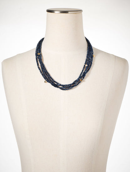 ADARA BEADED LAYER NECKLACE | Talbots