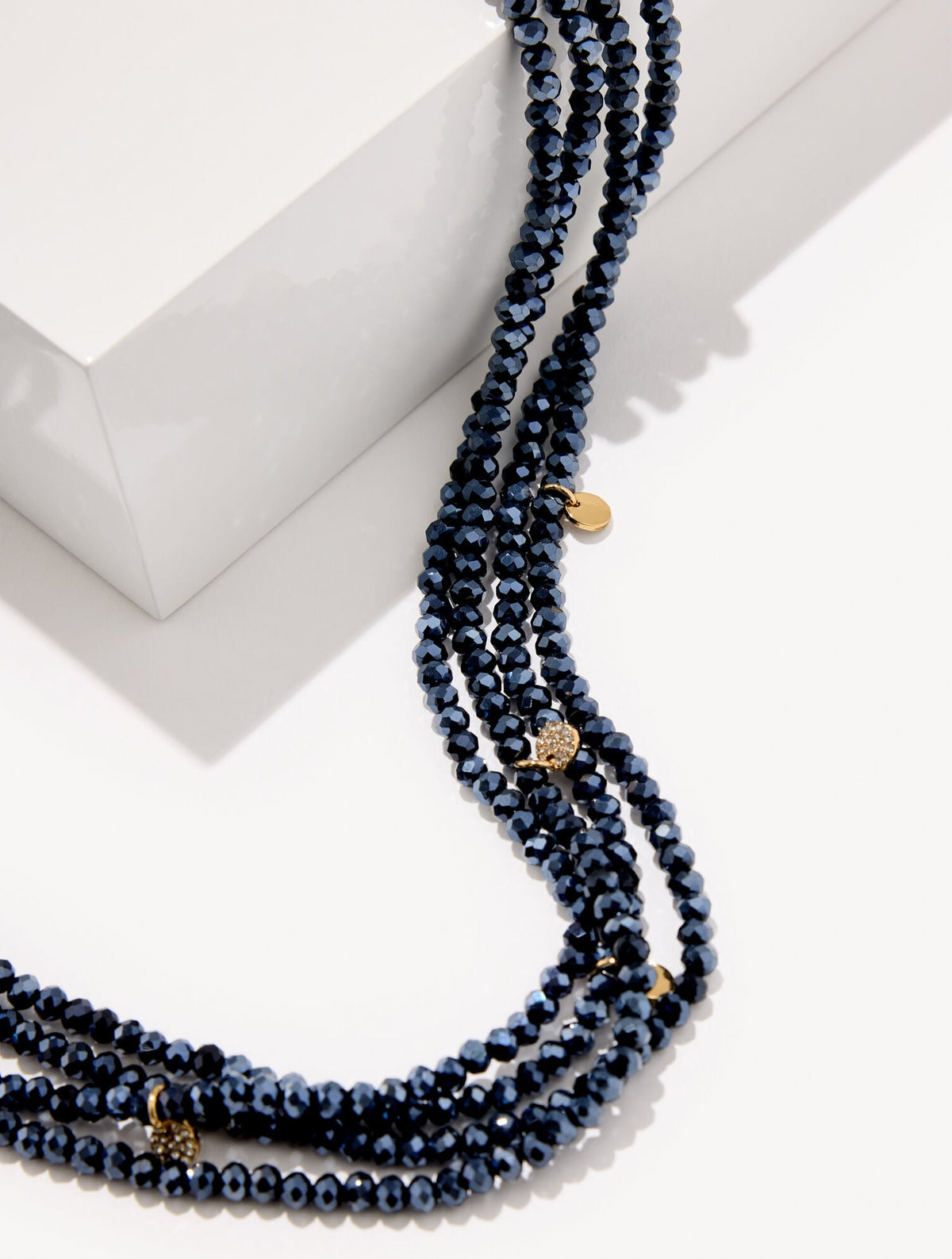 ADARA BEADED LAYER NECKLACE | Talbots