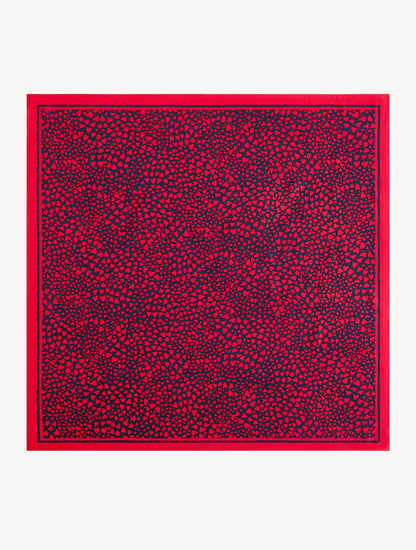FLOWING HEARTS SQUARE SCARF | Talbots