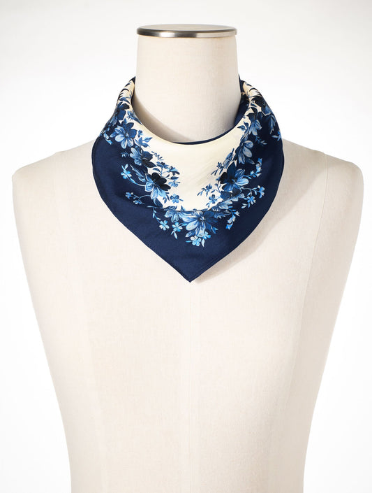 EXQUISITE BLOOMS NECKERCHIEF | Talbots