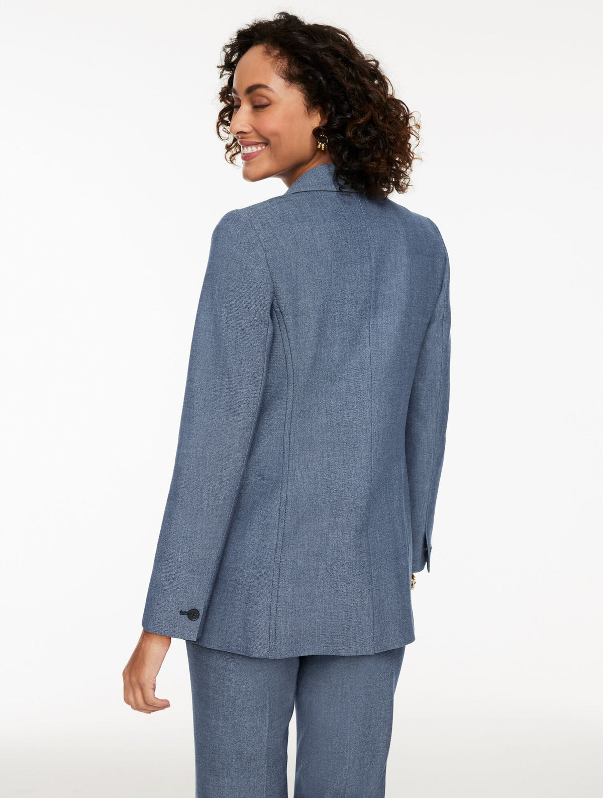REFINED DENIM BLAZER | Talbots