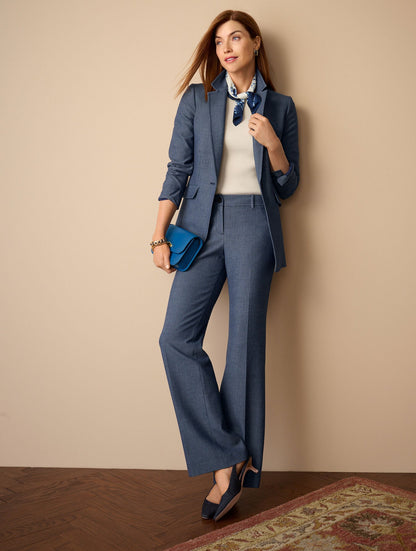 REFINED DENIM BLAZER | Talbots