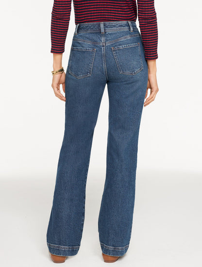 RELAXED BOOTCUT JEAN - NASH WASH | Talbots