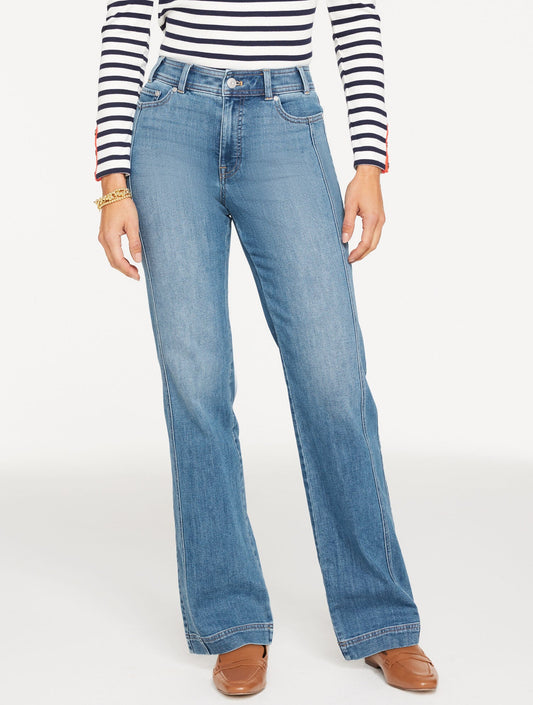 RELAXED BOOTCUT JEAN - TREADWELL WASH | Talbots