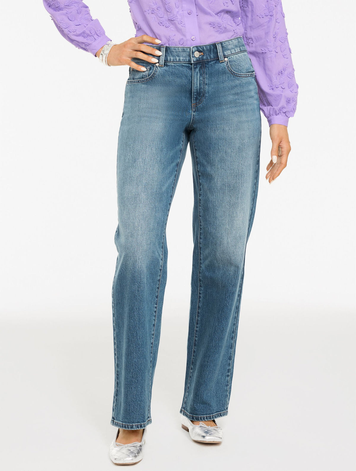 CLASSIC JEAN TROUSERS - RICHMOND WASH | Talbots