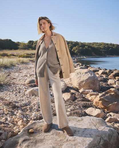 CASHMERE STRAIGHT LEG PANTS | Talbots