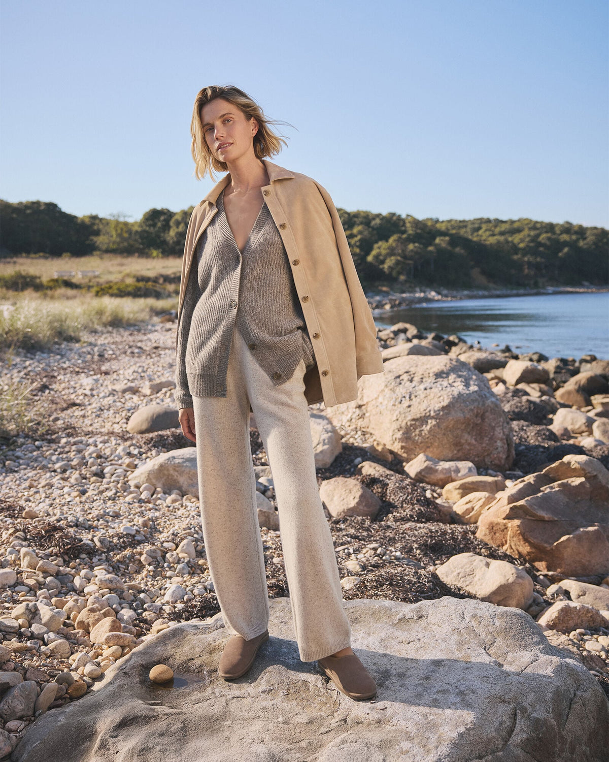 CASHMERE STRAIGHT LEG PANTS | Talbots