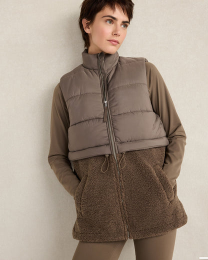 SHERPA PUFFER VEST | Talbots