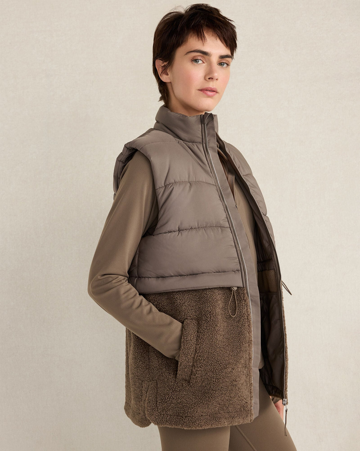 SHERPA PUFFER VEST | Talbots