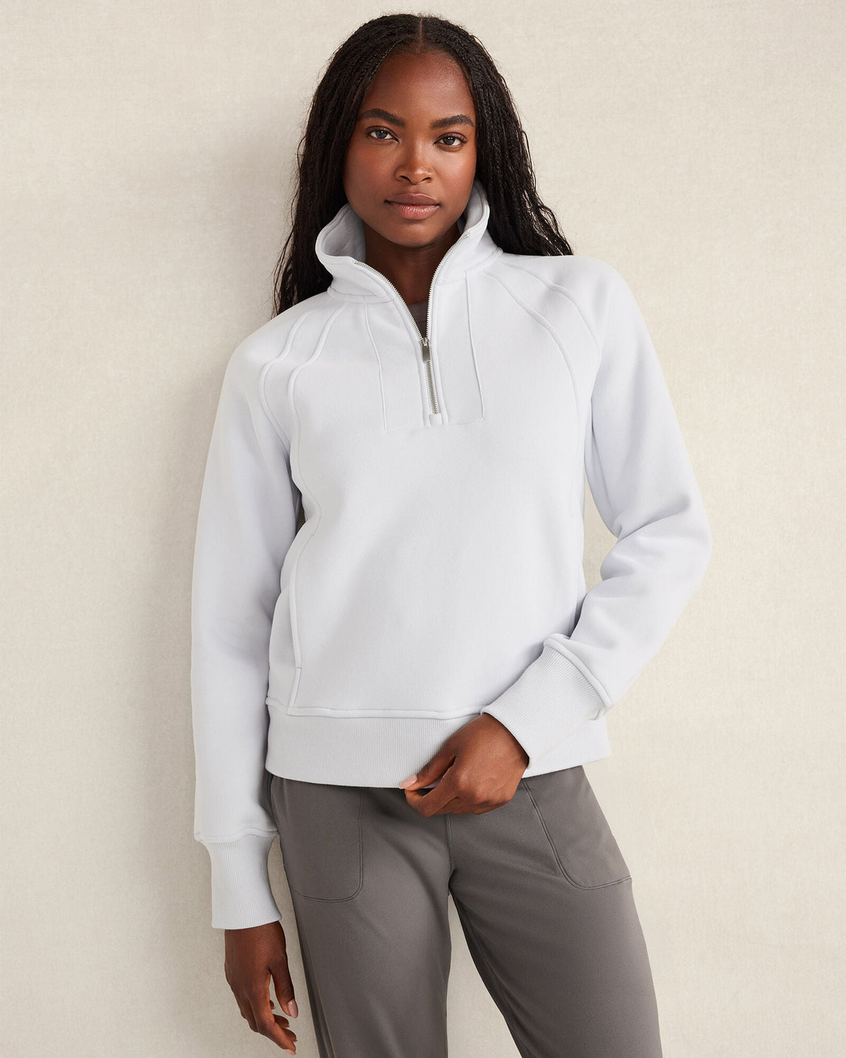 CLOUD FLEECE HALF-ZIP PULLOVER | Talbots