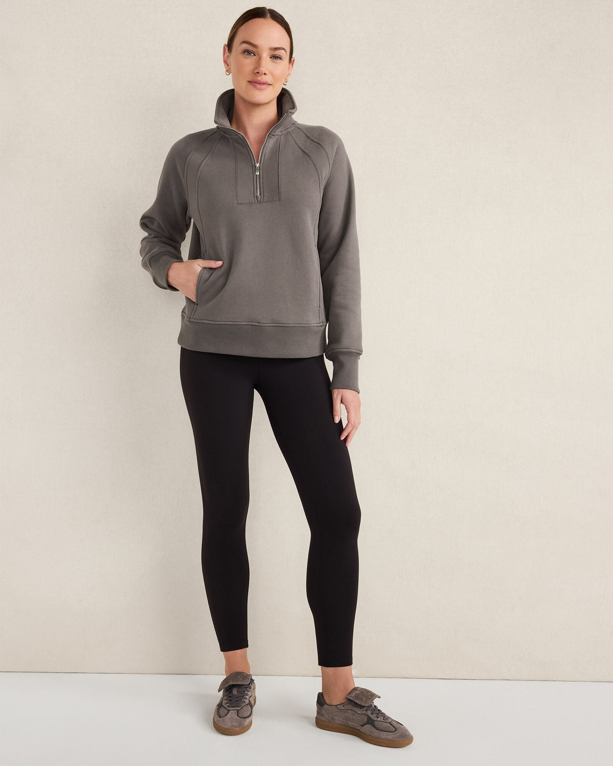 CLOUD FLEECE HALF-ZIP PULLOVER | Talbots