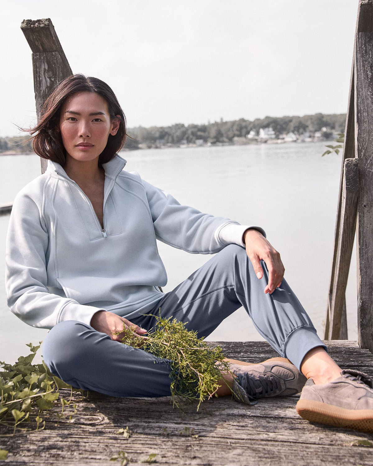 CLOUD FLEECE HALF-ZIP PULLOVER | Talbots