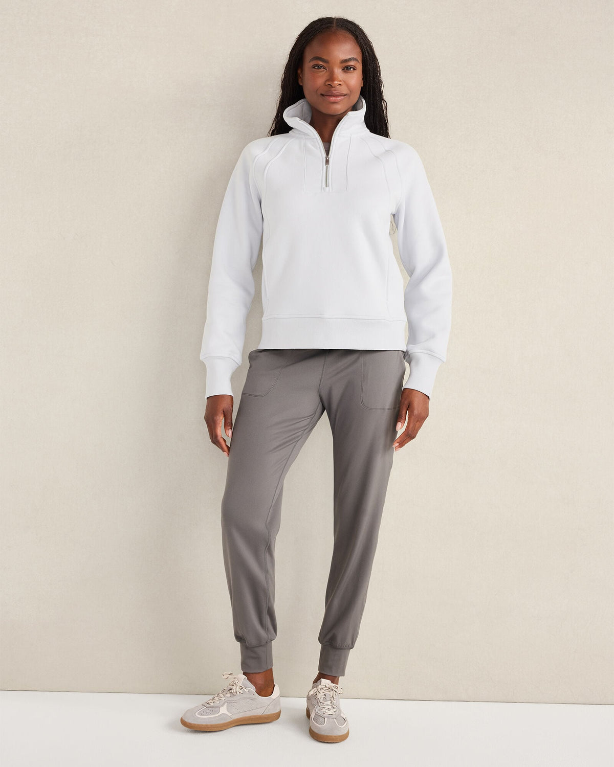CLOUD FLEECE HALF-ZIP PULLOVER | Talbots