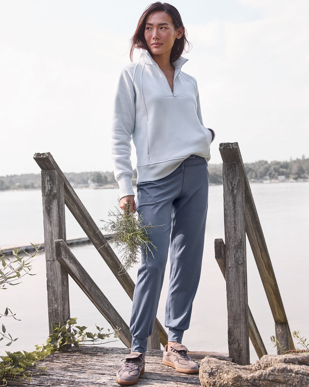 CLOUD FLEECE HALF-ZIP PULLOVER | Talbots