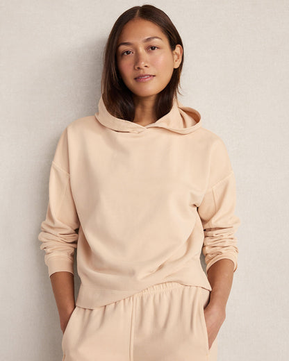 ORGANIC COTTON TERRY HOODIE | Talbots