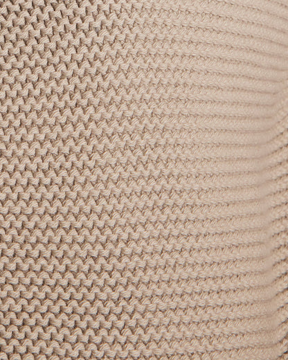 ORGANIC COTTON LINK STITCH CARDIGAN | Talbots