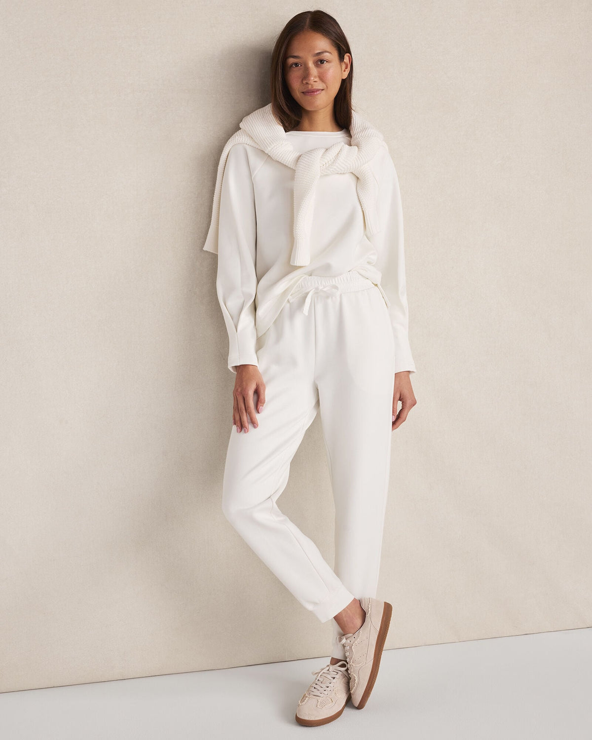 SOFT-BRUSHED FLEECE JOGGERS | Talbots