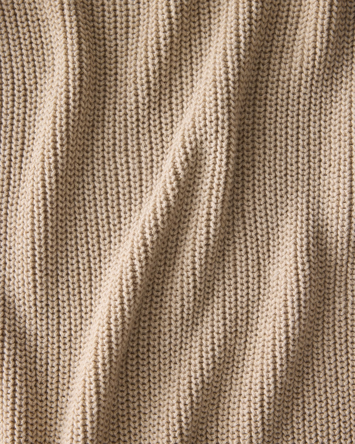 ORGANIC COTTON SHAKER STITCH HEATHERED CARDIGAN | Talbots