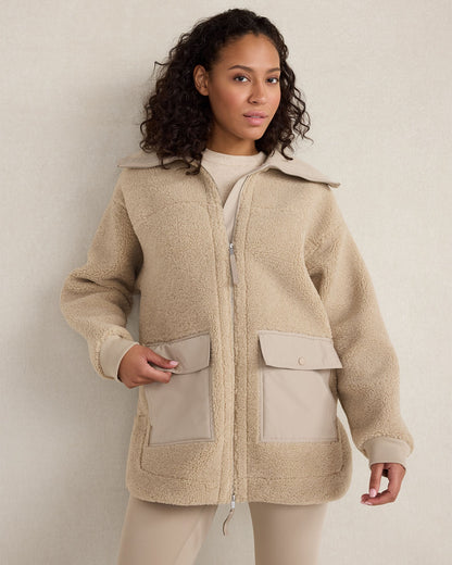 SHERPA OVERSIZED JACKET | Talbots